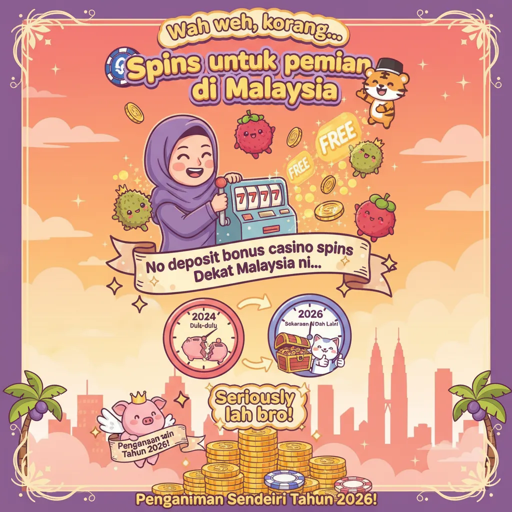 No deposit bonus casino: Spins untuk pemain di Malaysia