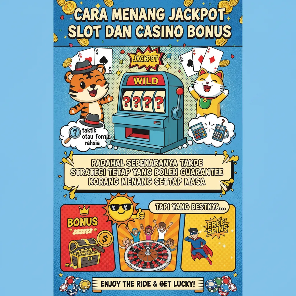 Cara Menang Jackpot Slot dan Casino Bonus
