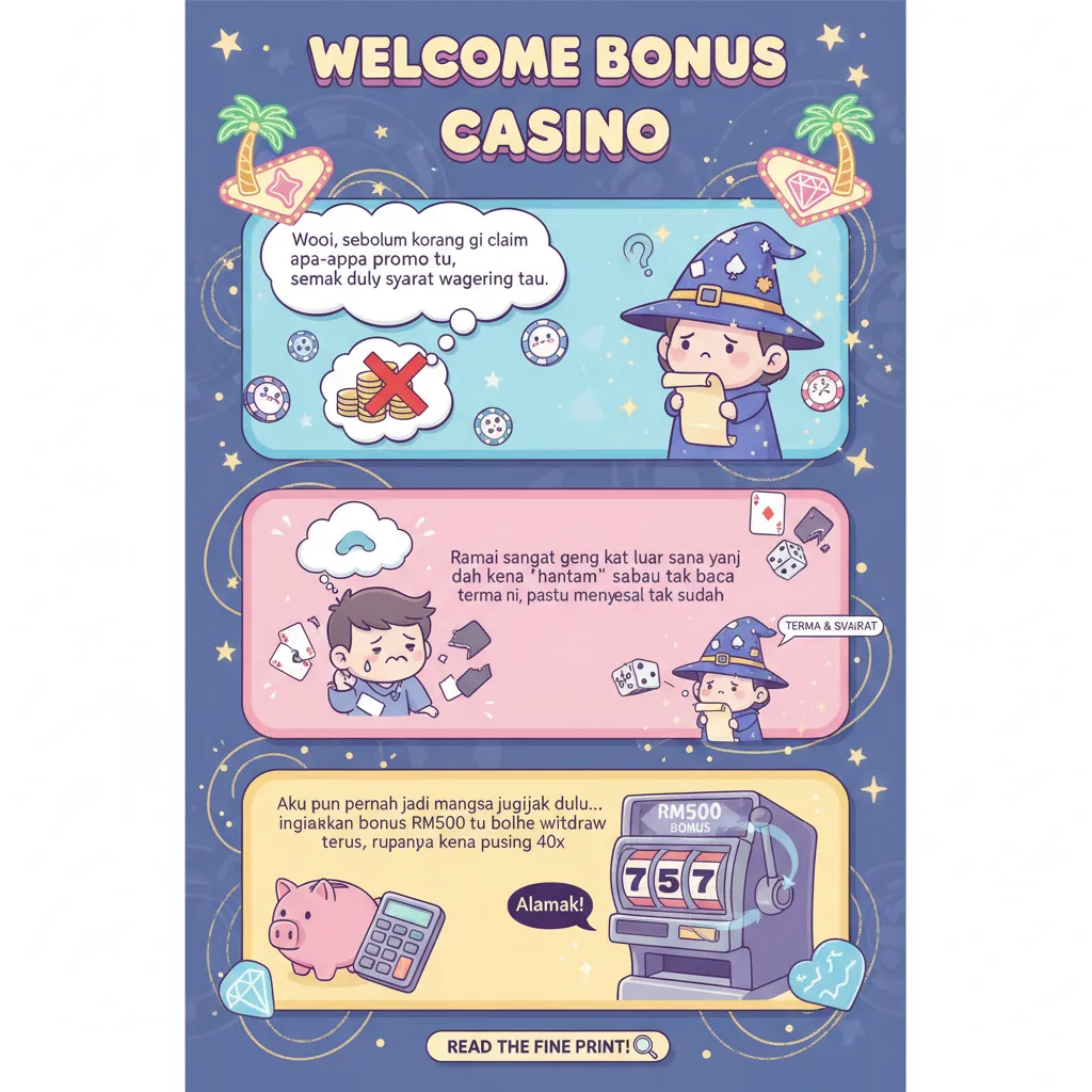 Semakan Syarat Wagering Bonus Casino