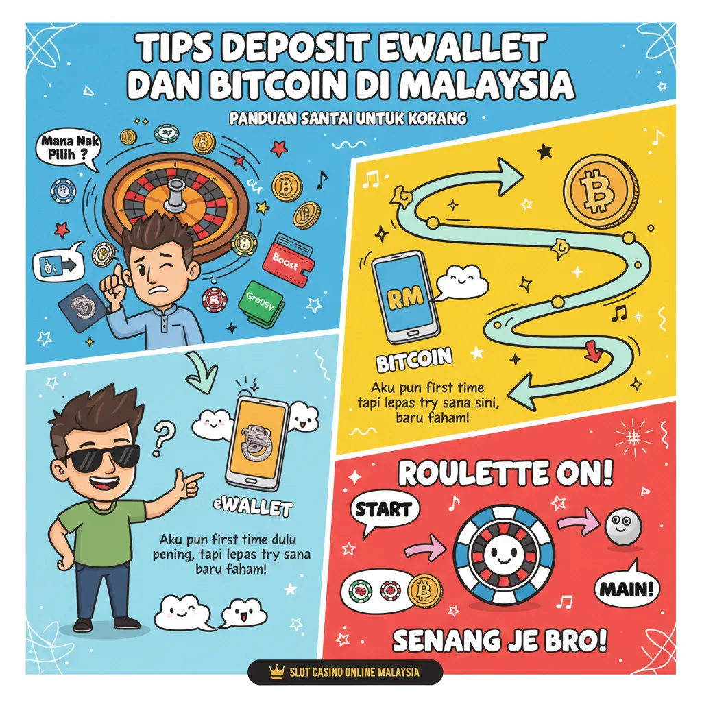 Tips Deposit eWallet dan Bitcoin di Malaysia