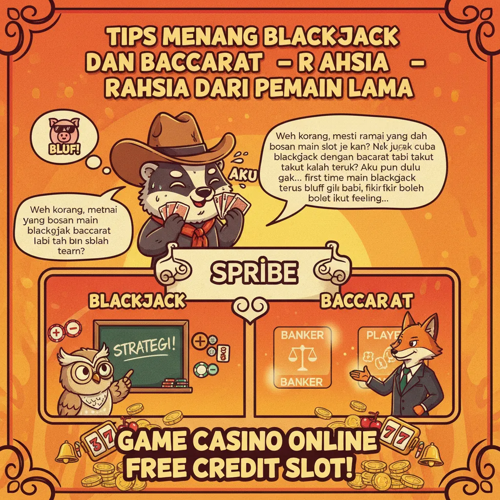 Tips Menang Blackjack Dan Baccarat