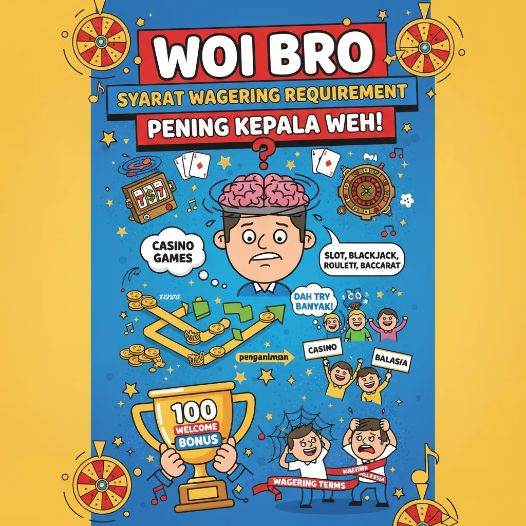 Syarat Wagering Requirement Untuk Casino Games