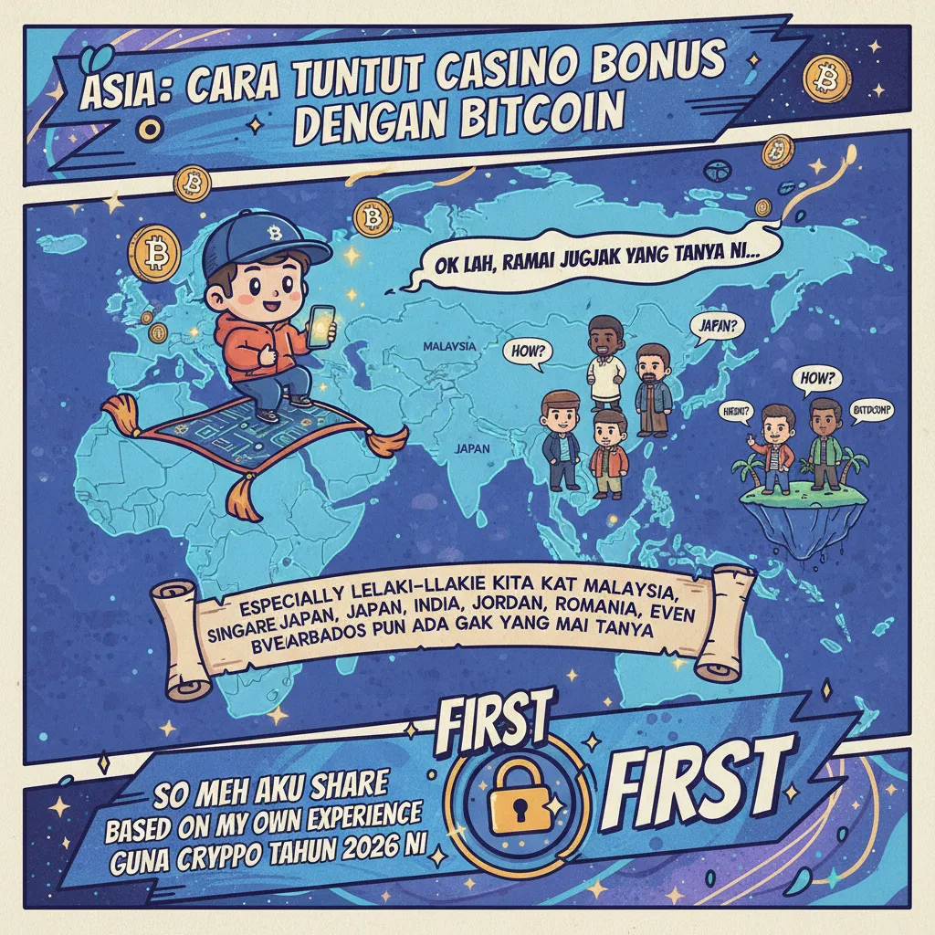 Cara tuntut casino bonus dengan Bitcoin di Asia