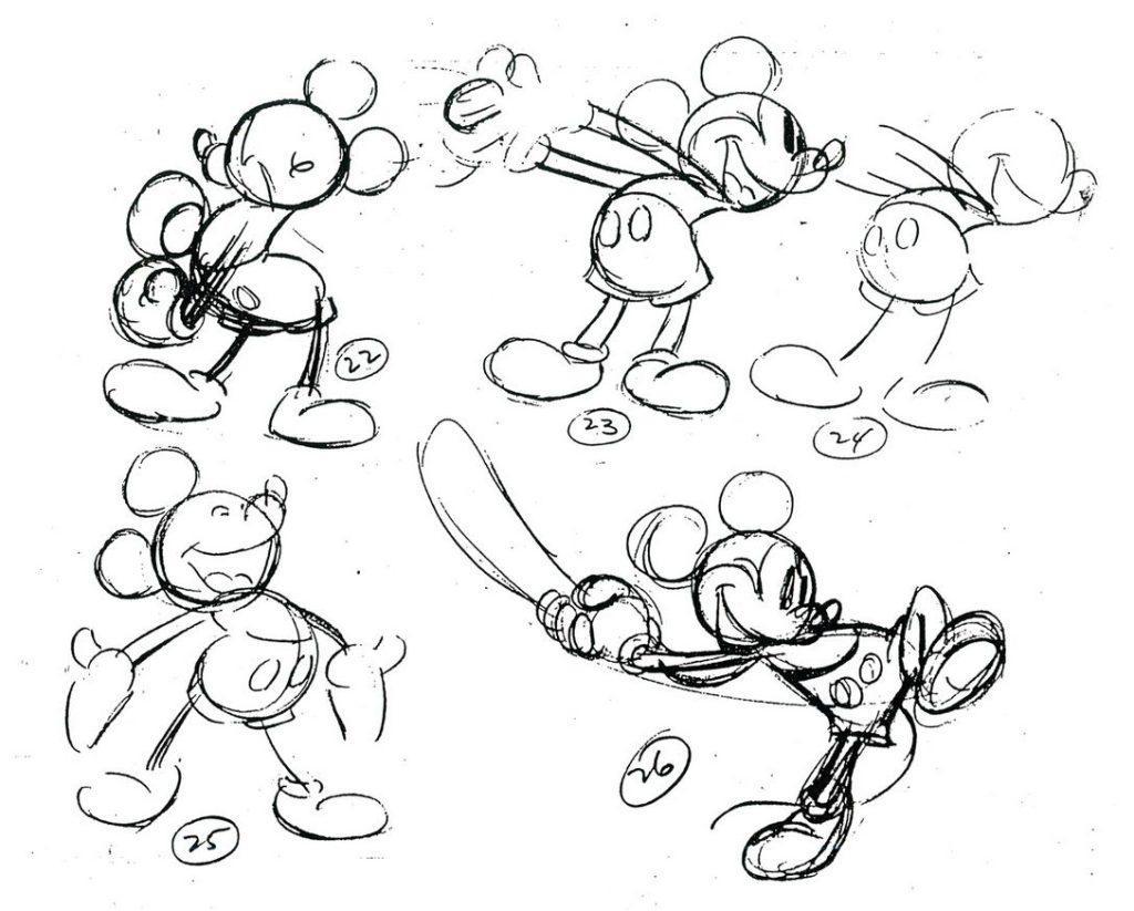 mickey mouse storyboard